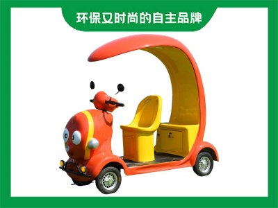 景区3座卡通款智能扫码代步车