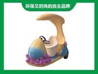景区3座章鱼款智能扫描代步车